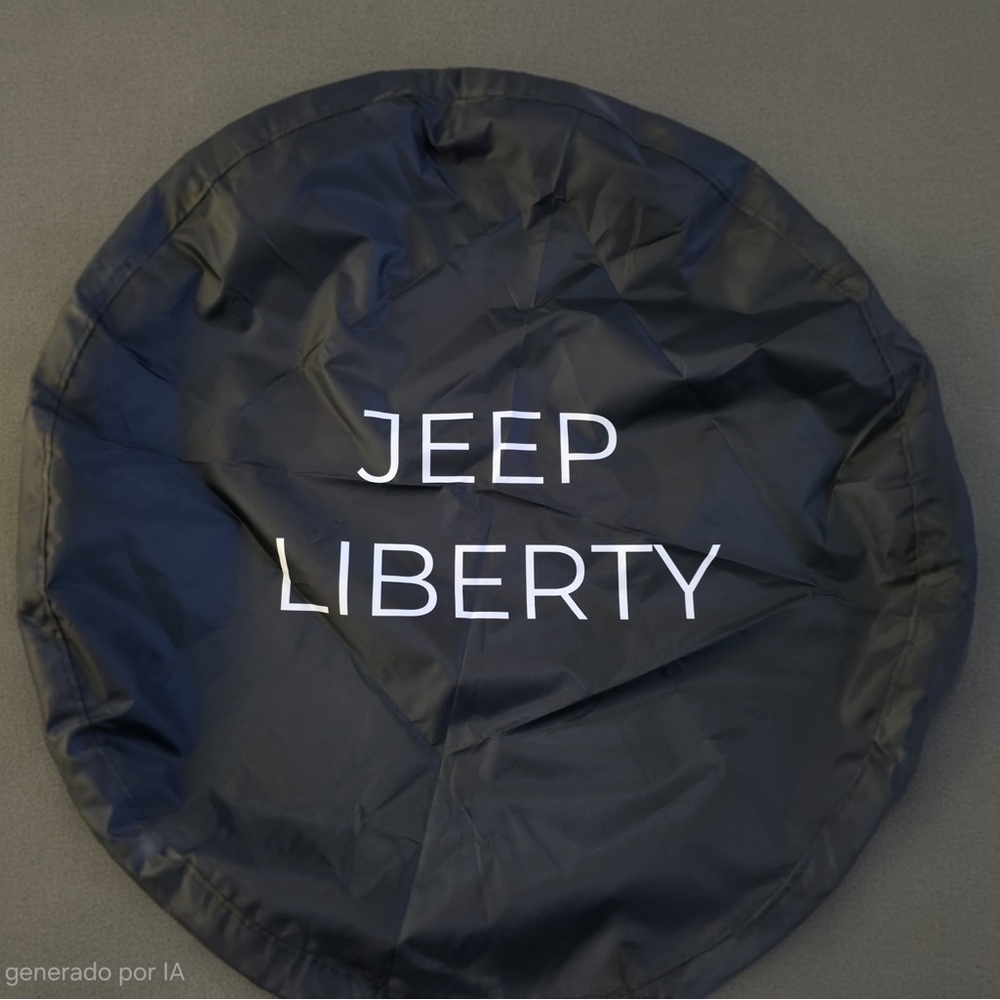 Jeep Liberty Black Spare Tire Cover